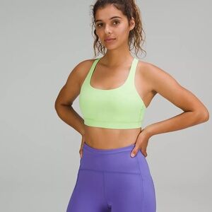 Lululemon Lime Green Energy Bra
